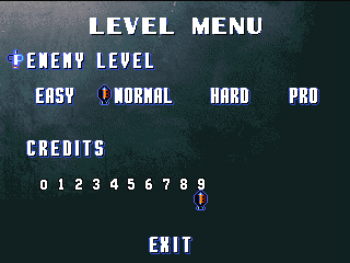 Sonic Wings Special screenshot 4 for Sega Saturn